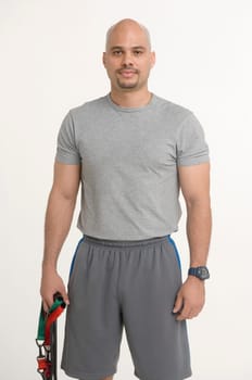 Portrait of physical trainer