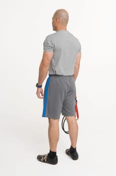 Portrait of physical trainer