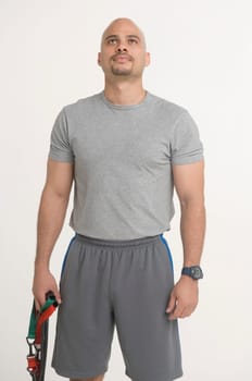 Portrait of physical trainer