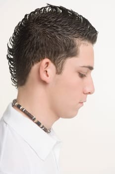 Portrait of young man