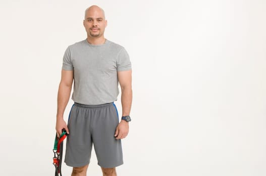Portrait of physical trainer
