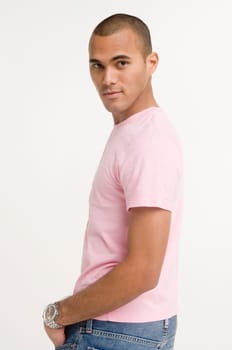 Portrait of young man