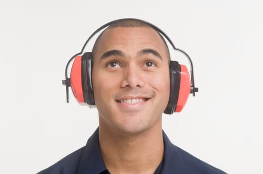 Portrait of airport ground traffic controller