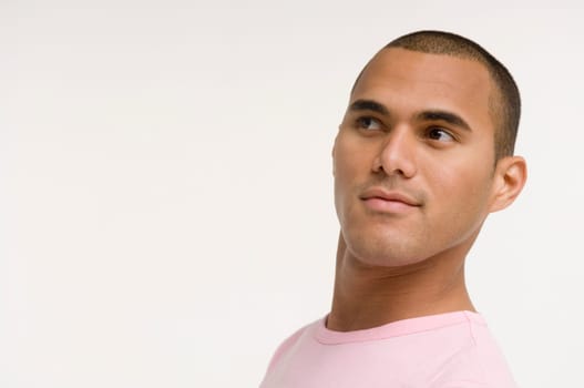 Portrait of young man