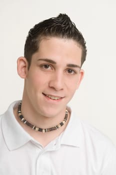 Portrait of young man