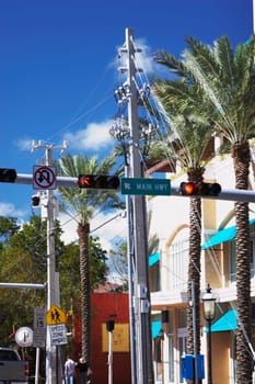 Main Highway intersection, Miami