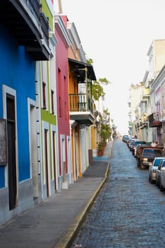 Buildings along a street