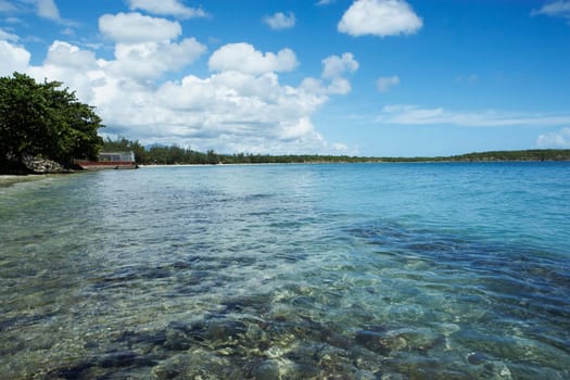 Panoramic view of the sea, Seven Seas Beach, Fajardo, Puerto Rico