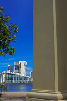 Buildings at the waterfront, San Juan, Puerto Rico
