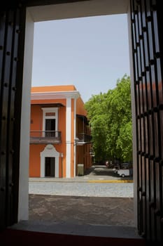 Entrance of a building, Old San Juan, San Juan, Puerto Rico