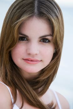 Portrait of a young woman