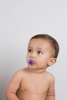 Close-up of a baby boy