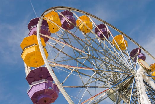 Rides on Santa Monica Pier, California