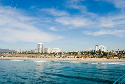 Santa Monica beach