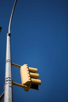 Low angle view of a traffic light