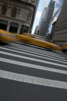 Cars moving on the road