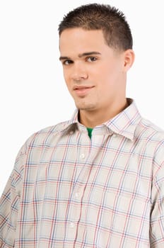 Portrait of a young man smiling