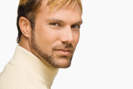 Portrait of a mid adult man smiling