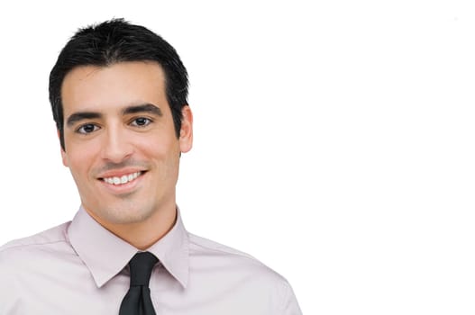 Portrait of a businessman smiling