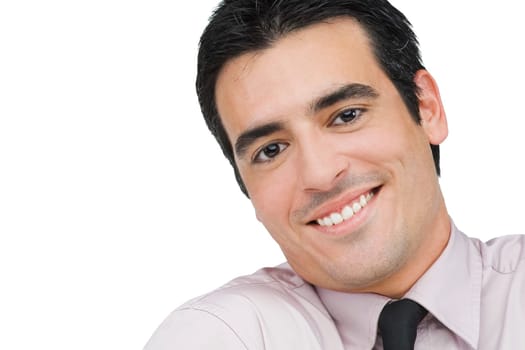 Portrait of a businessman smiling