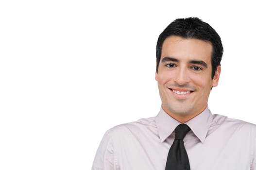 Portrait of a businessman smiling