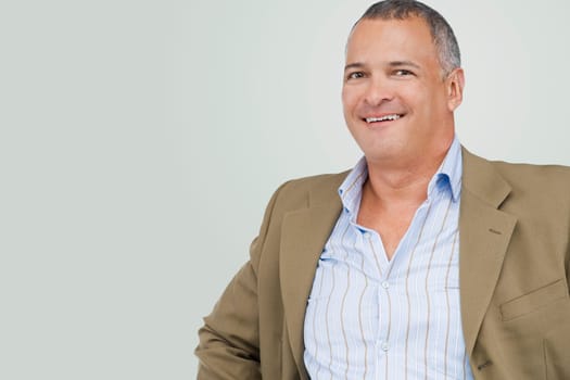 Portrait of a mature man smiling