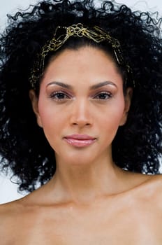 Portrait of a young woman