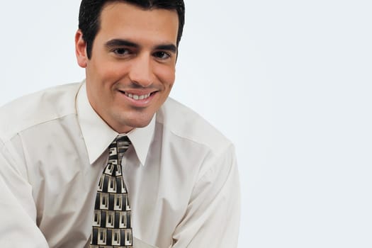 Portrait of a businessman smiling