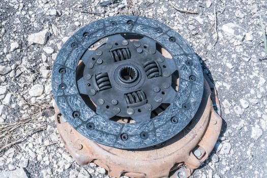 Clutch drive. Car parts Clutch drive. Car parts.