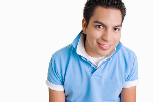 Portrait of a young man smiling