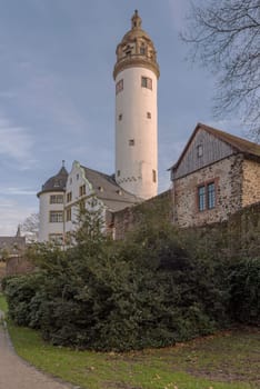 Medieval Hoechster Castle in Frankfurt Hoechst, Germany