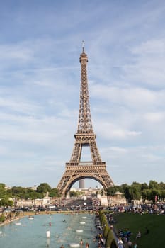 The main attraction of Paris - The Eiffel Tower