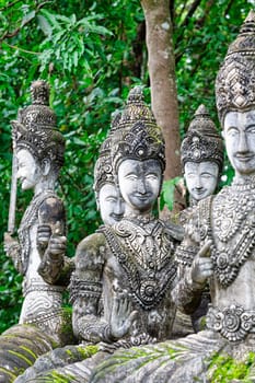 Buddhist Figurine, outdoor sculpture of asian culture