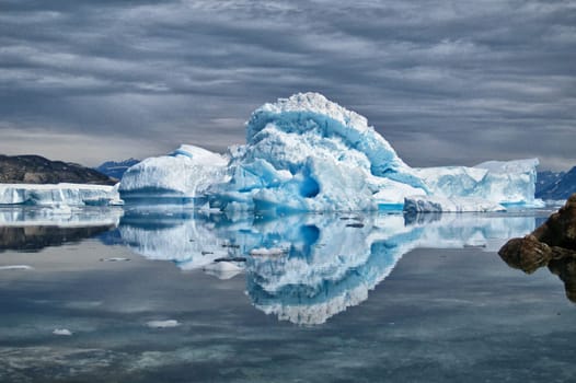 Icebergs in Greenland