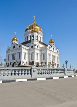 Cathedral of Christ the Saviour in Moscow, Russia