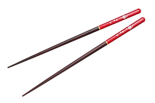 Japanese chopsticks, cherry blossom flower pattern