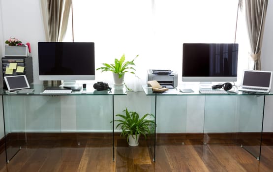 a color work space disposition
