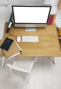 The office of a creative entrepreneur.