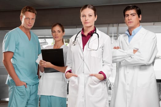 Doctors standing together