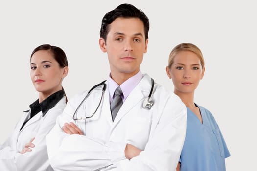 Portrait of doctors and a nurse