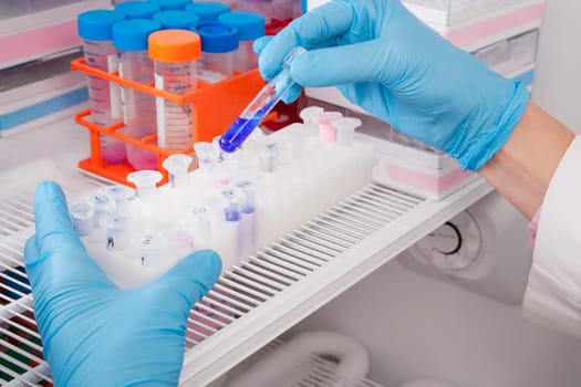 Doctor in a laboratory