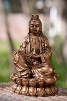 Close_up of a statue