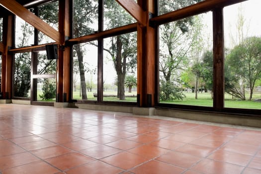 Interiors of a rehabilitation centre
