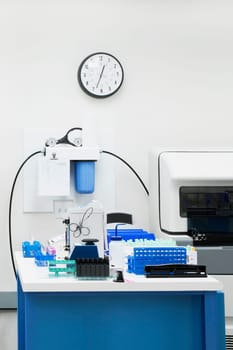 Medical equipments in a laboratory