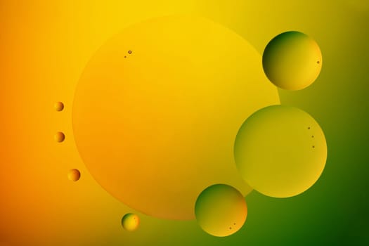 Colorful  bubble oil droplet, abstract background..