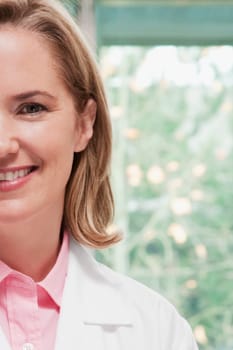 Portrait of a female doctor smiling