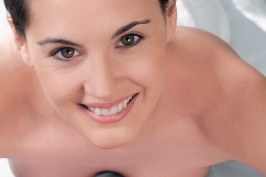 Portrait of a woman smiling