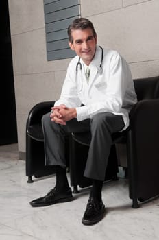 Portrait of a doctor smiling