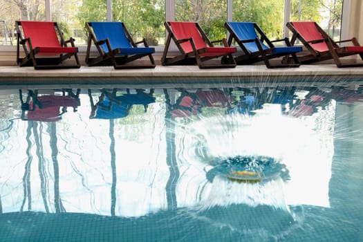 Swimming pool in a rehabilitation center