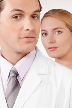 Portrait of a doctor and a nurse